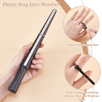 1шт пластиковый калибровочный держатель кольца с 4шт 2-цветный пластиковый калибровочный держатель кольца TOOL-UN0001-52-1