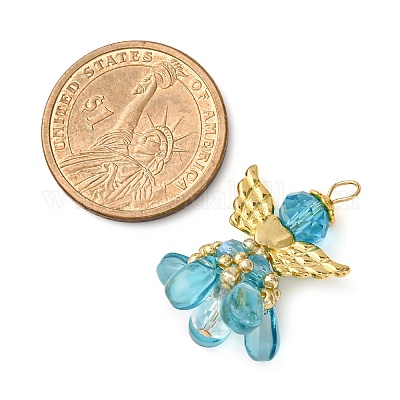 Стеклянные подвески PALLOY-MZ00781-03-1