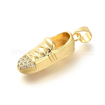 Реечное покрытие латунь с подвесками из кубического циркония KK-Z086-48G-1