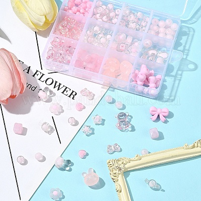 Наборы для находки акриловых бусин смешанной формы и смешанного стиля&nbsp;DIY-FS0007-09B-1