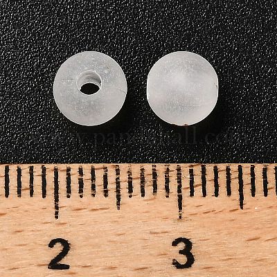 Матовые прозрачные акриловые бусины OACR-F013-12L-1