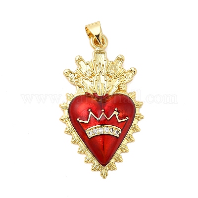 Латунные микро проложить кубического циркония подвески KK-P303-15E-G-1