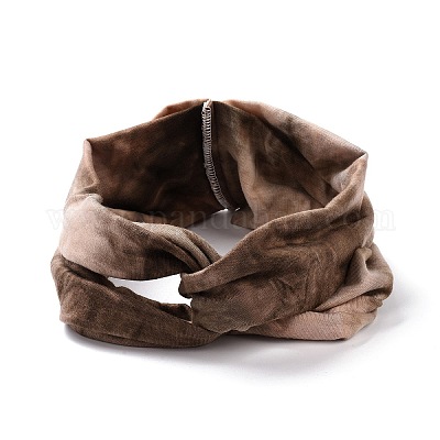 Хлопковые повязки на голову с принтом в стиле бохо OHAR-PW0007-35A-1