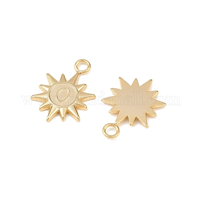 Оправы для подвесок из нержавеющей стали 304 в виде кабошонов STAS-A129-02G-1