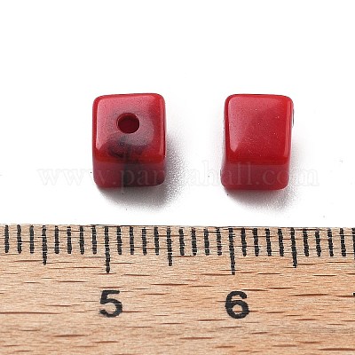 Прозрачные акриловые бусины OACR-H044-04B-11-1