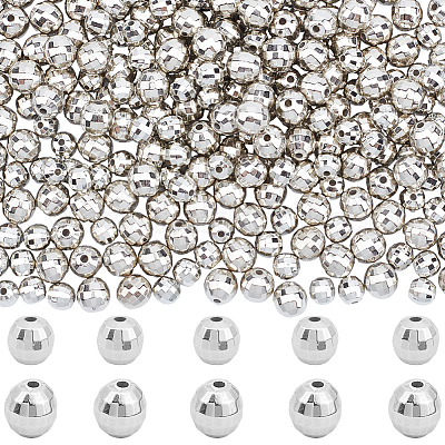 400шт 2 стиля пластиковые бусины ccb&nbsp;CCB-PA0001-16-1