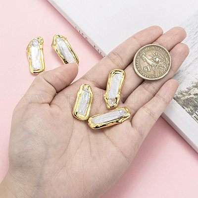 Натуральный жемчуг в стиле барокко PEAR-F010-06G-1