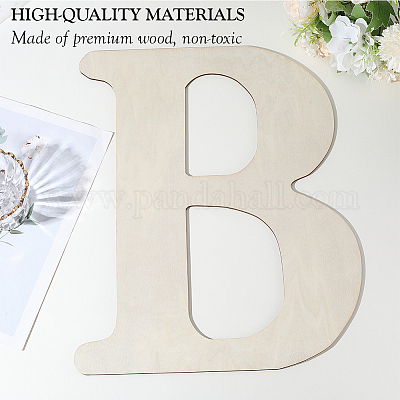 Письмо необработанные листы мдф WOOD-WH20012-008B-1