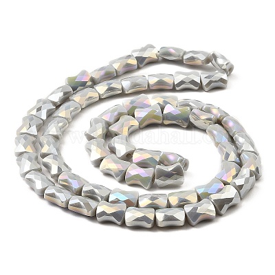 Нити стеклянных бусин ab цветной пластины EGLA-P051-06A-B10-1