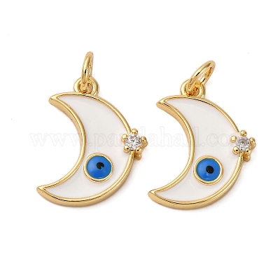 Латунные микро проложить кубического циркония подвески KK-D390-13G-1