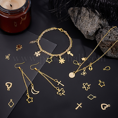 Подвески из нержавеющей стали 304&nbsp;STAS-UN0006-92G-1