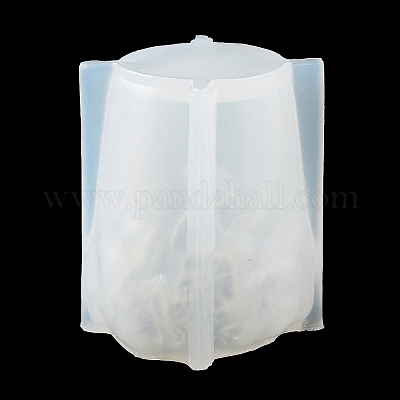 3d столб с цветами в силиконовых формах для свечей своими руками DIY-A047-03A-1