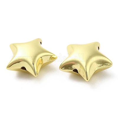 Стойки обшивки латунные бусины KK-K364-13G-1