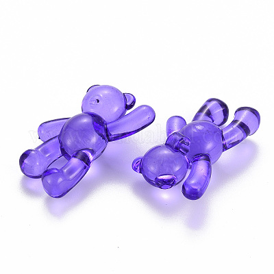 Прозрачные акриловые бусины&nbsp;MACR-S373-01B-936-1