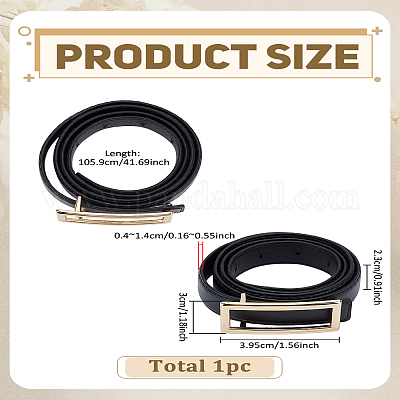 Ремень-цепочка из искусственной кожи AJEW-WH0314-816A-1