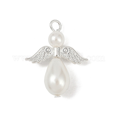 20 шт. 4 стиля стеклянных жемчужин и жемчужин из АБС-пластика PALLOY-JF04103-1