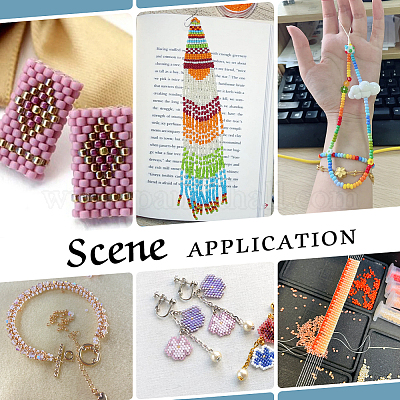 Нейлоновая бисерная нить NWIR-WH0005-10S-1