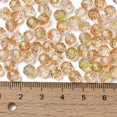 Прозрачные цвета стеклянные круглые бусины SEED-F006-04A-02-1