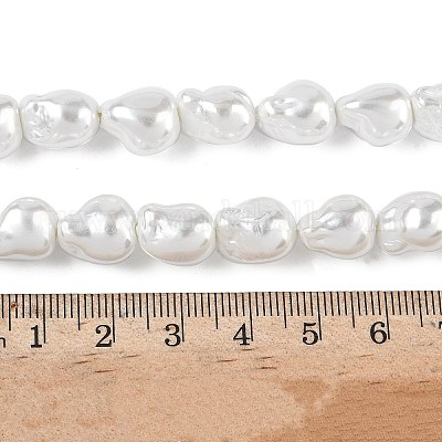 Гальванические стеклянные бусины GLAA-Z013-01C-03-1