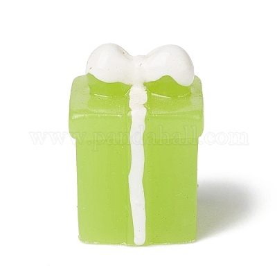 Украшение дисплея статуи из смолы в рождественском стиле DJEW-O002-01H-1