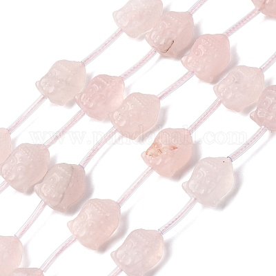Природного розового кварца нитей бисера G-K382-E01-01-1