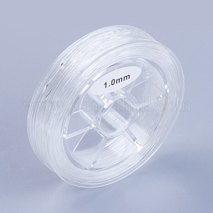 Cuerda de cristal elástica plana EW-G008-01-1mm-1