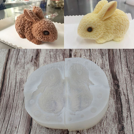 Food Grade Bunny Silicone Molds DIY-L015-01-1