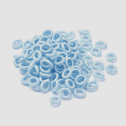 Polyester Weave Beads WOVE-N003-51-1
