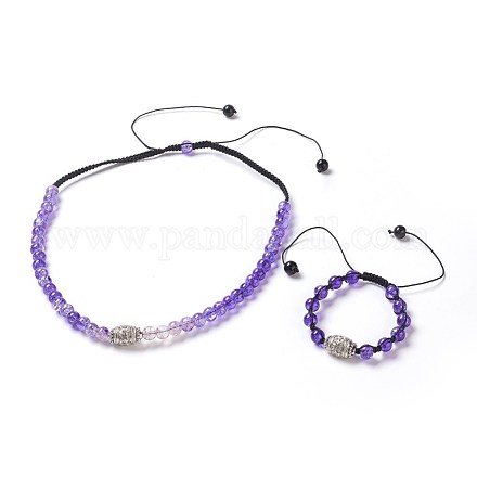 Fashion Jewelry Sets SJEW-XCP0001-02-1