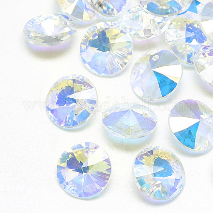 Encantos de cristal Diamante de imitación K9 RGLA-T072-8mm-001AB-1