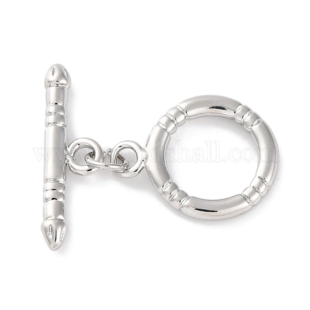 Покрытие стойки экологически чистые латунные застежки-тоглы KK-S403-16P-1