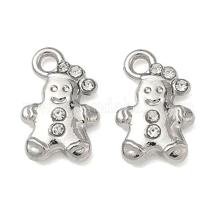 Рождественские подвески из сплава с кристаллами и стразами FIND-L026-01B-P-1