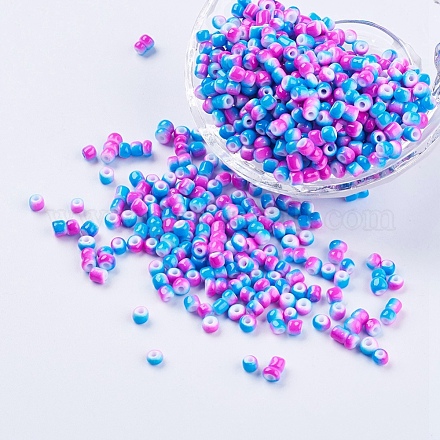 Round Glass Seed Beads SEED-F003-144-1