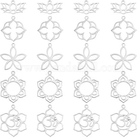 Подвески из нержавеющей стали в стиле 20шт. STAS-UN0031-28-1