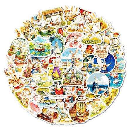 Наклейка из бумаги кролик STIC-C013-06-1