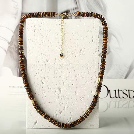 Ожерелья из натурального тигрового глаза IG0638-5-1