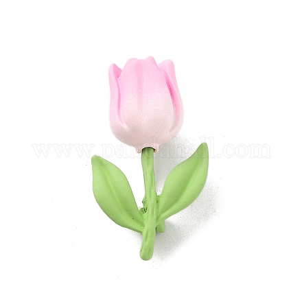 Spilla smaltata in lega di tulipano JEWB-C029-13-1