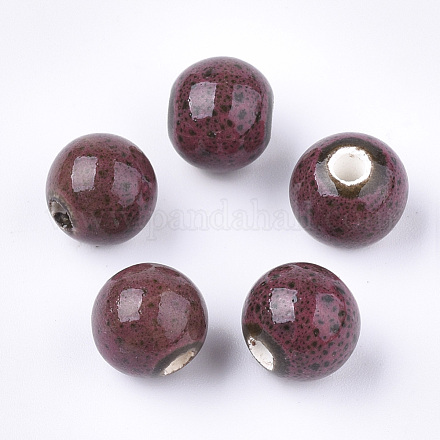 Handmade Porcelain Beads PORC-Q262-01H-1