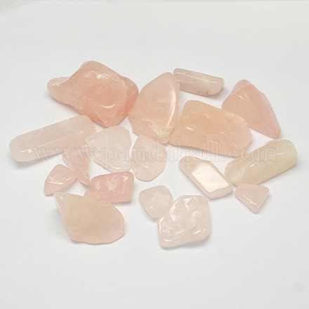 Pépites sans trou rose perles naturelle de quarta G-M233-01-1