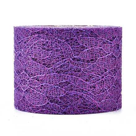 Sparkle Lace Fabric Ribbons OCOR-K004-C02-1