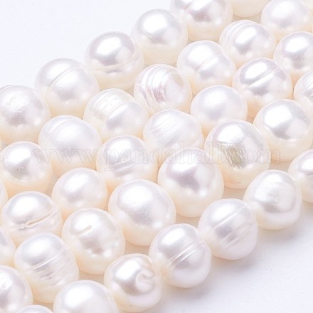Natural Cultured Freshwater Pearl Beads Strands PEAR-F004-28-1