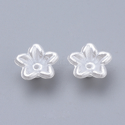 ABS Plastic Imitation Pearl Beads OACR-S010-A-Z9-1
