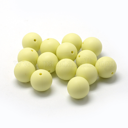 Perles de silicone écologiques de qualité alimentaire X-SIL-R008B-33-1