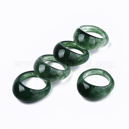 Полимерные пальцевые кольца X-RJEW-N033-005-B01-1