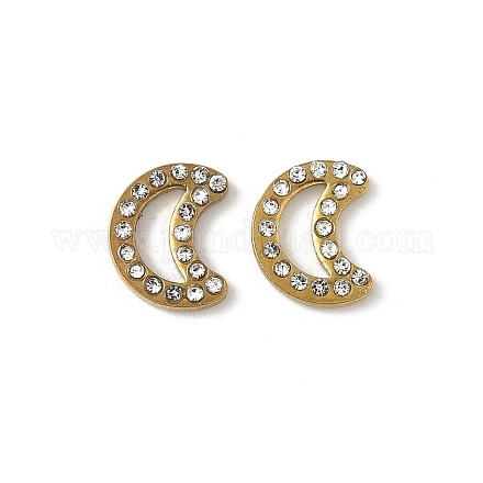 Кабошоны из стразов из нержавеющей стали 304 STAS-A057-04G-F02-1