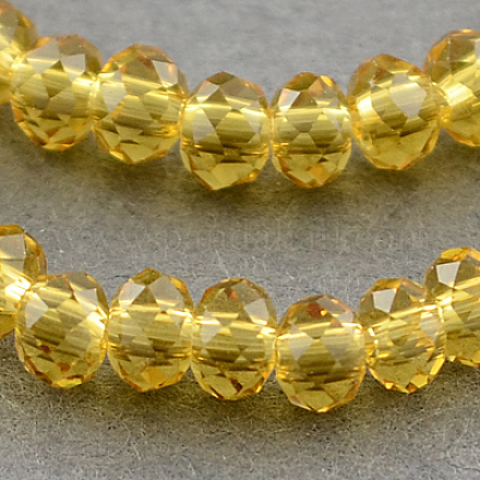 Chapelets de perles en verre transparente   X-GLAA-R135-2mm-04-1