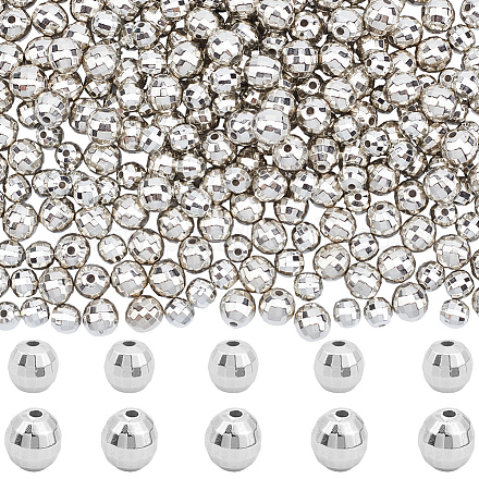 400шт 2 стиля пластиковые бусины ccb&nbsp;CCB-PA0001-16-1