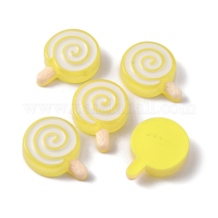 Кабошоны из смолы RESI-WH0035-07H-1