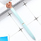 Metel Ball-Point Pen, Office School Supplies, Heart, Light Sky Blue, 132x10mm