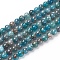 Natural Apatite Beads Strands, Round, 4~4.5mm, Hole: 0.7mm, about 93pcs/strand, 15.55 inch(39.5cm)